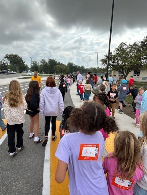 Walking for Terry