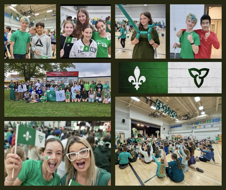 students celebrating Franco Ontario Day