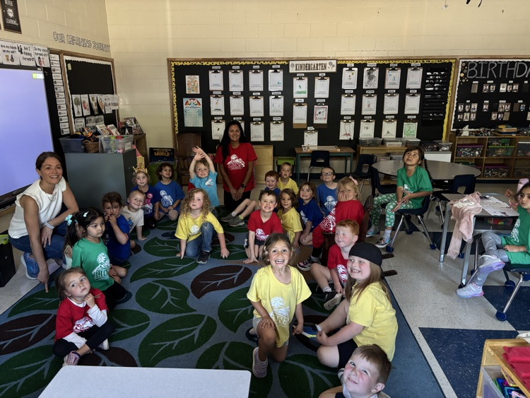 class photos of colour house shirt day 