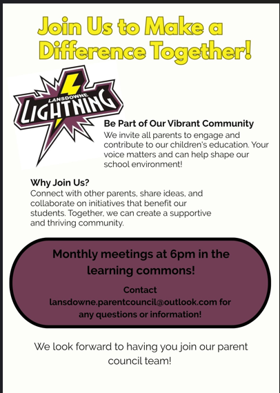 Parent Council Flyer