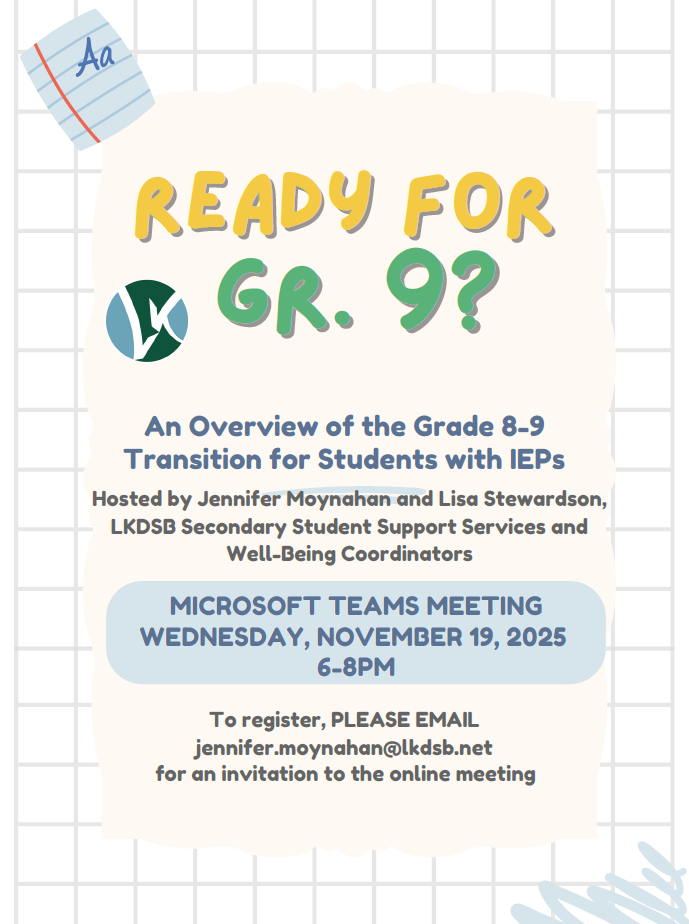 Information Night Flyer