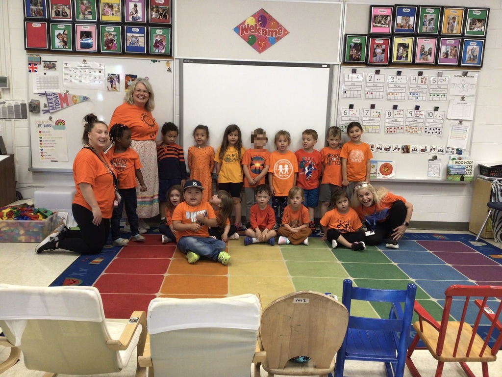 Orange shirt