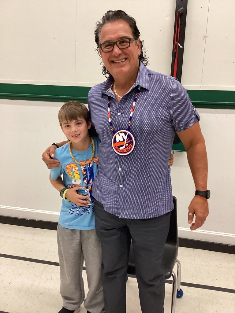 Mr. Simon with Levi.