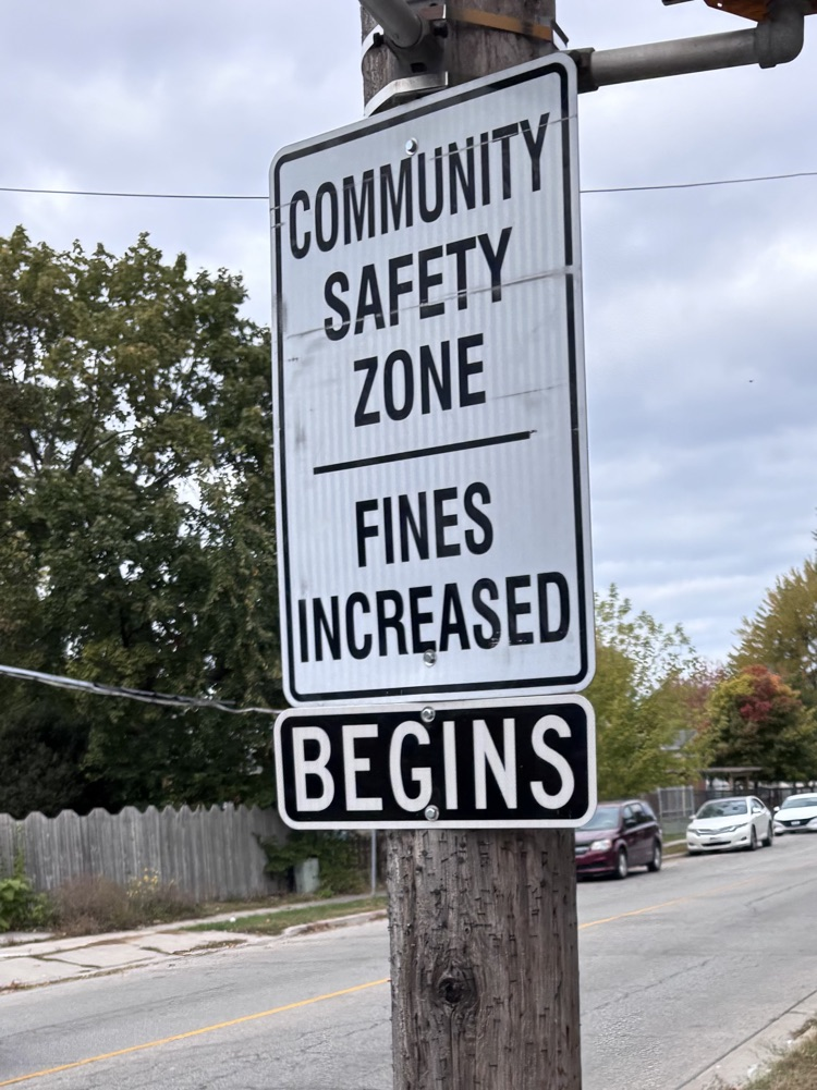 new sign in our area 