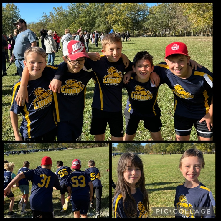 collage of cross country runners 