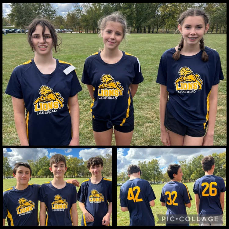 collage of cross country runners 