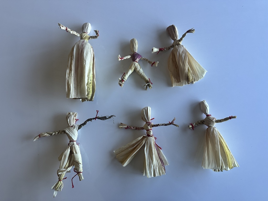 Some of the dolls we created!