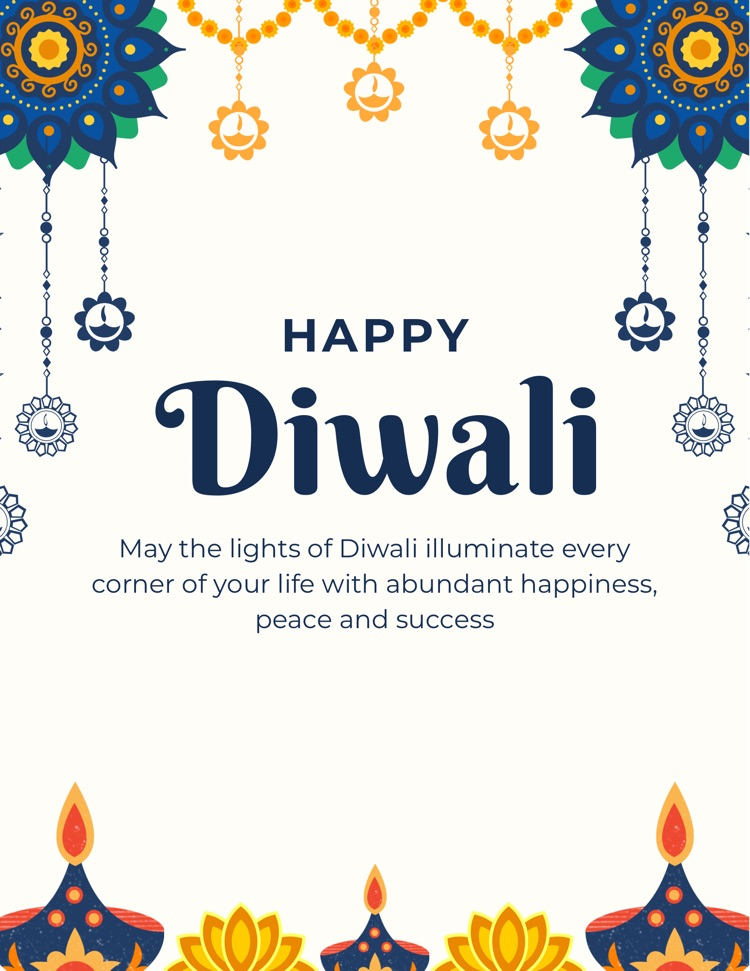happy Diwali poster 