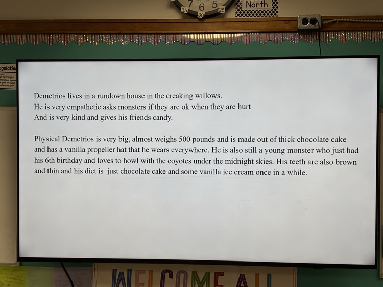 Student’s descriptive writing that AI turned into an image