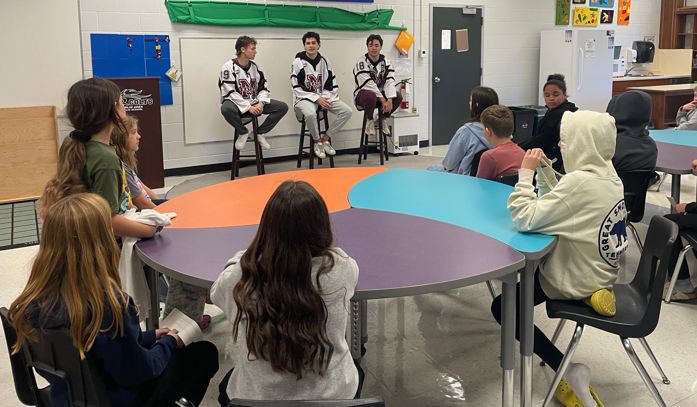 Chatham Maroons visit MAPS!