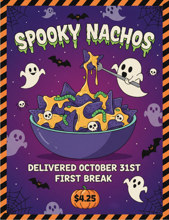 Spooky Nachos