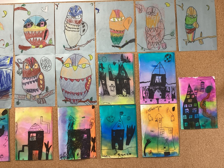 haunted houses and owls