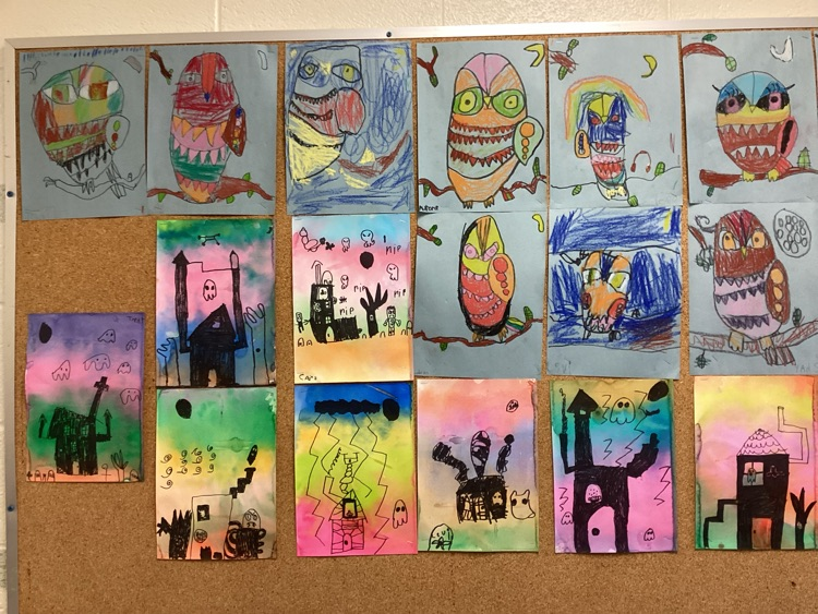 haunted houses and owls