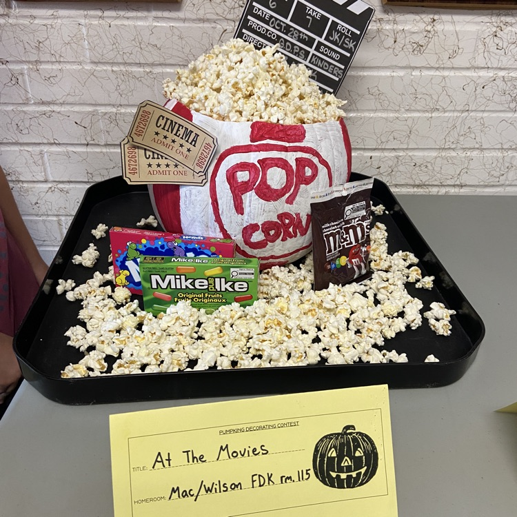 At the Movies Pumpkin