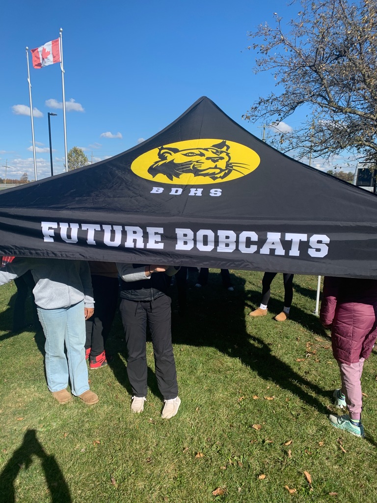 Blenheim Bobcats donate outdoor tent