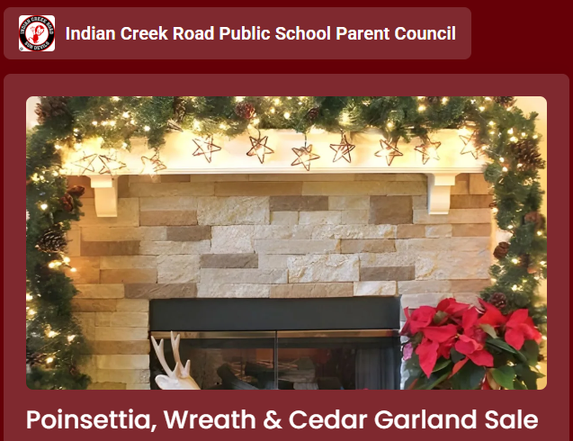 Poinsettia, Wreath & Cedar Garland Sale