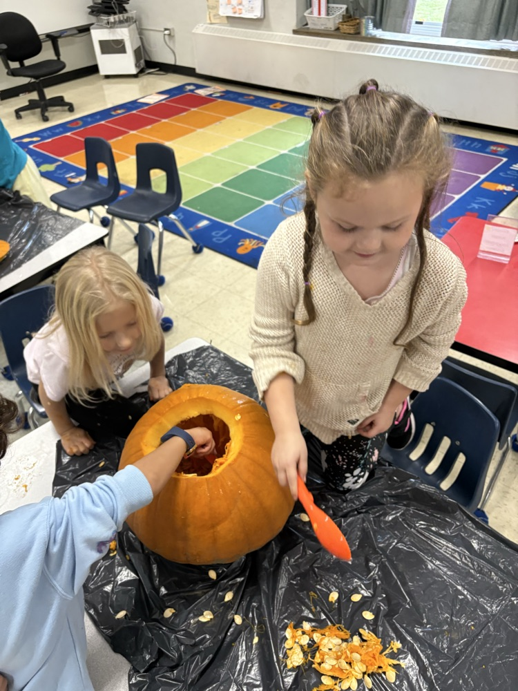carving pumpkins 