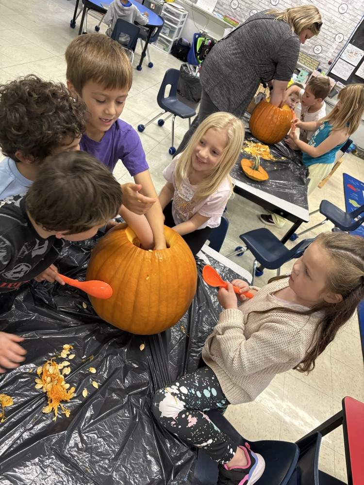 carving pumpkins 