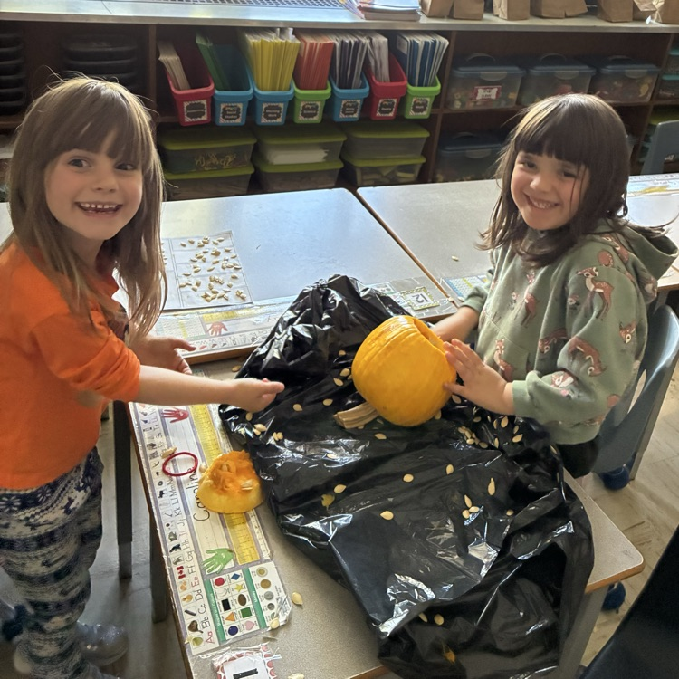 Fall pumpkin hands-on math exploration