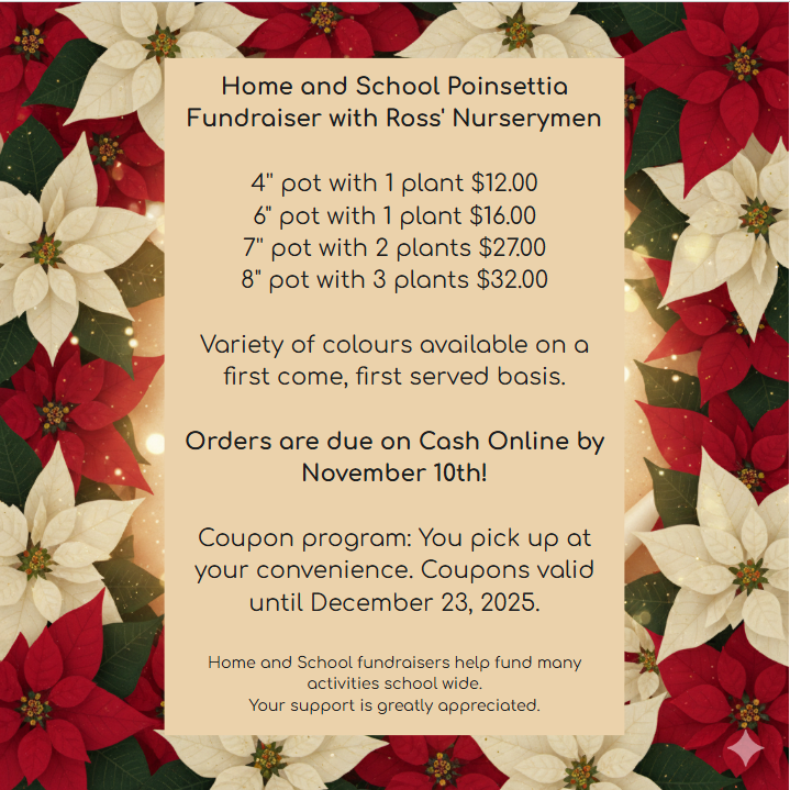 Poinsettia Fundraiser