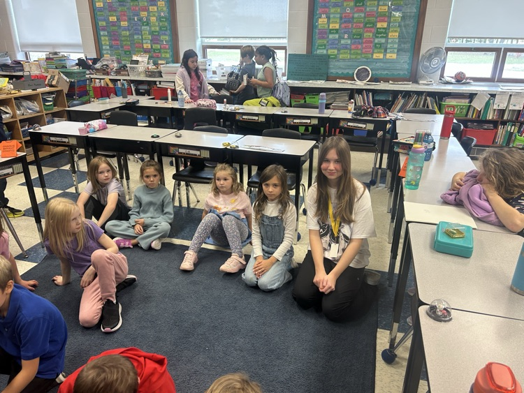 helping a grade 3/4 class 