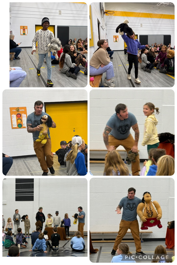 collage of 6 photos from Chad Solomon’s performance of The Way