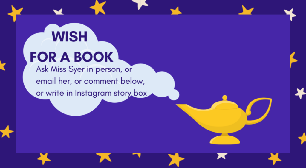 Are you looking for a new book or suggestion?