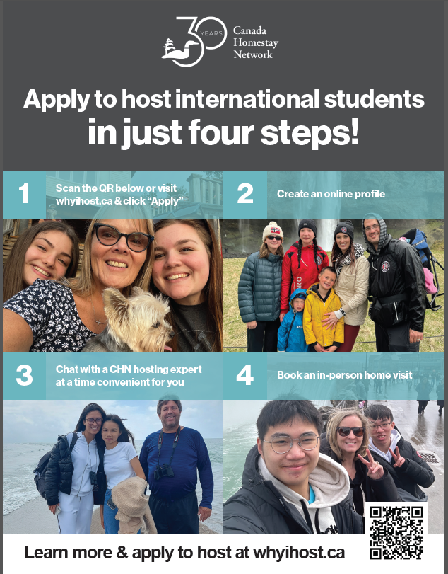 LKDSB International Education Program partners with Canada Homestay Network.