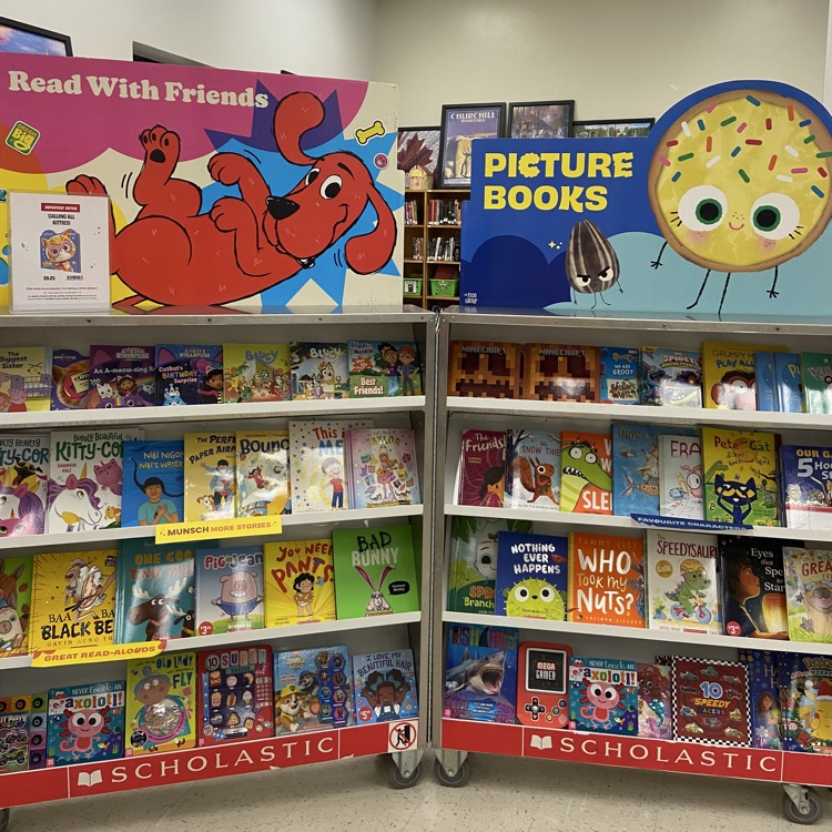Book Fair Clifford & Friends Display