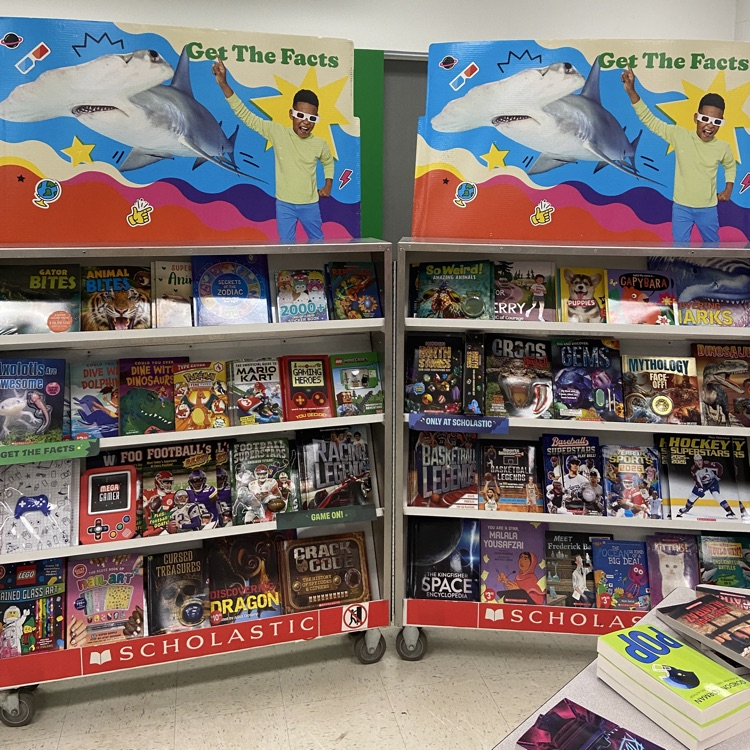 Book Fair Get the Facts Non-Fiction Display