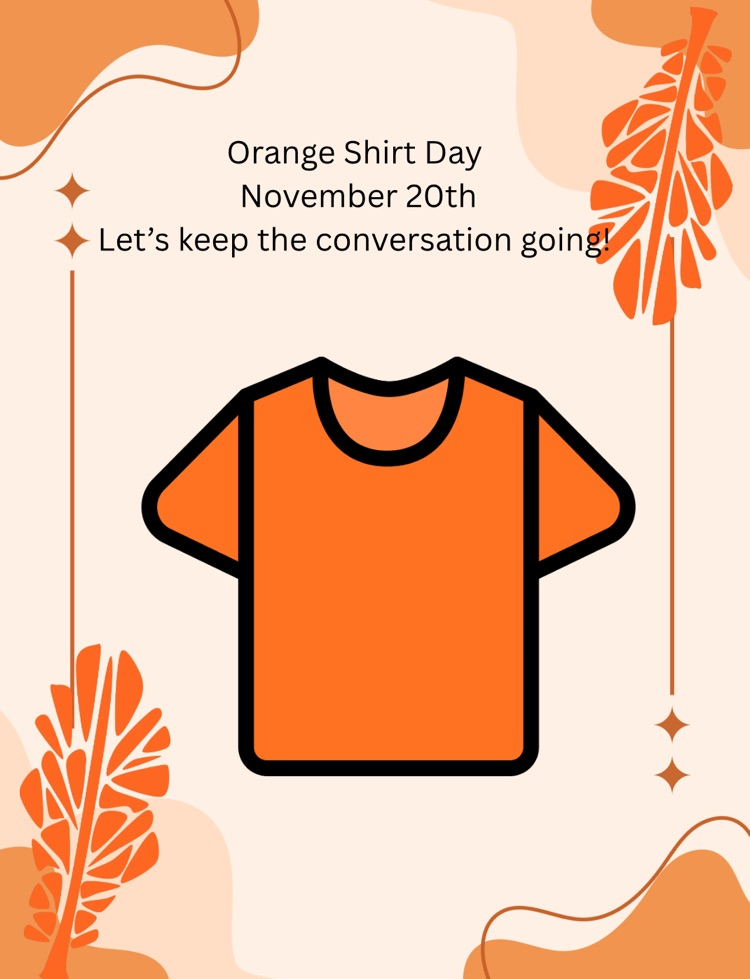 orange shirt day promo poster 