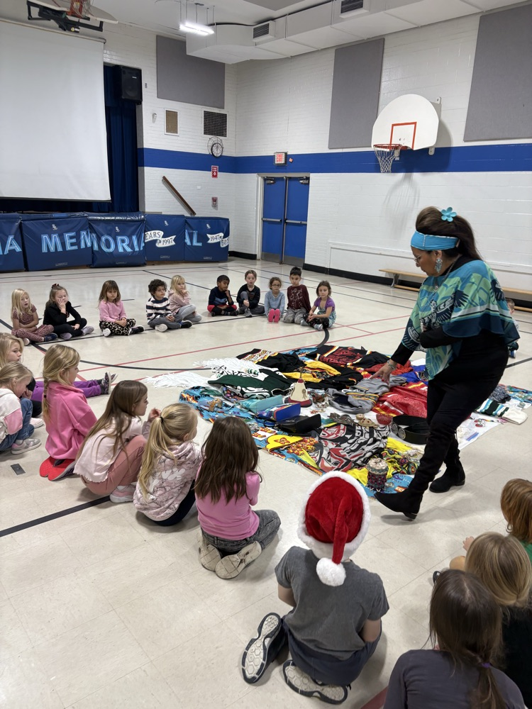 learning about her regalia