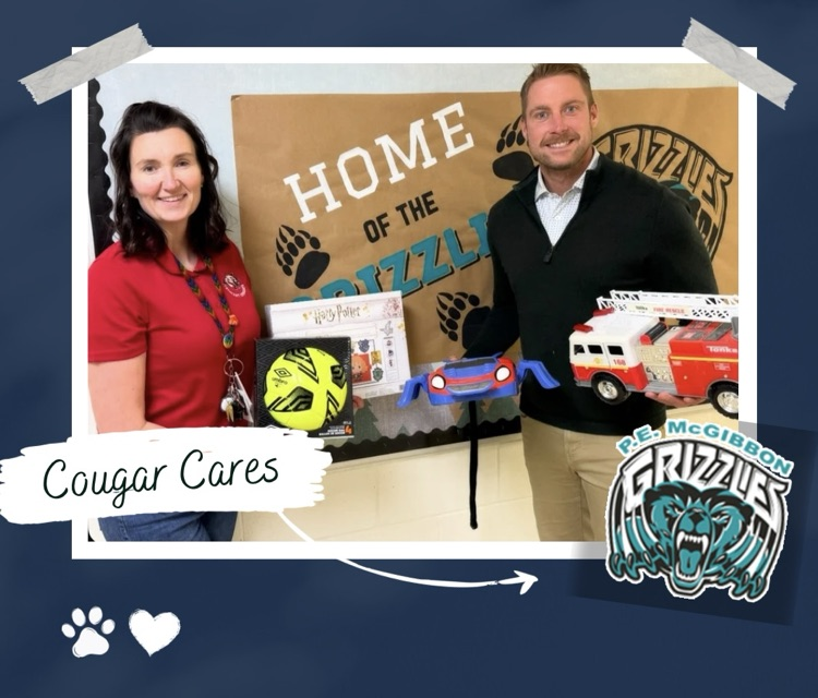 Principals with toys