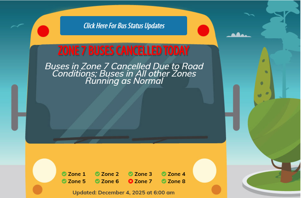 School bus cancellation