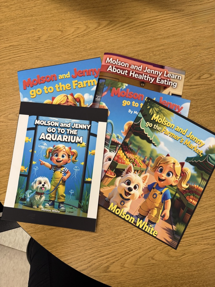 Jen White’s 5 self published books