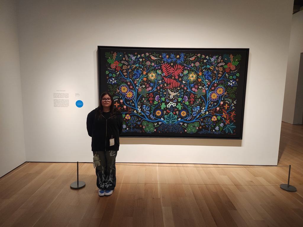 Christi Belcourt's artwork at the AGO