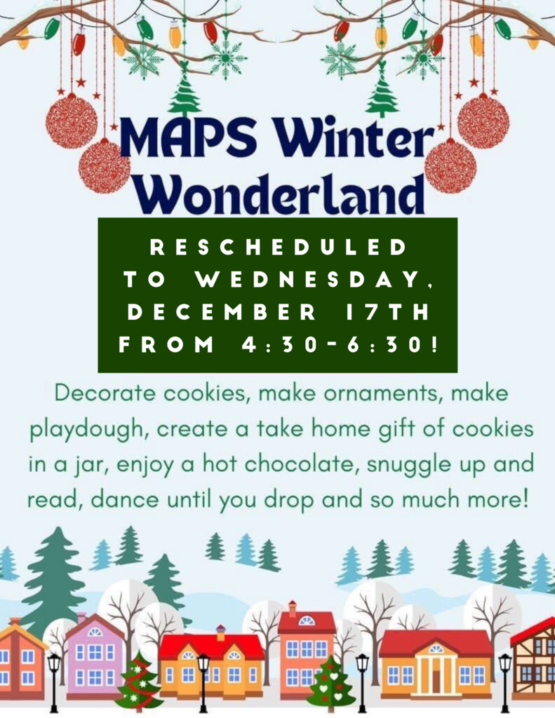 Winter Wonderland Open House RESCHEDULED 