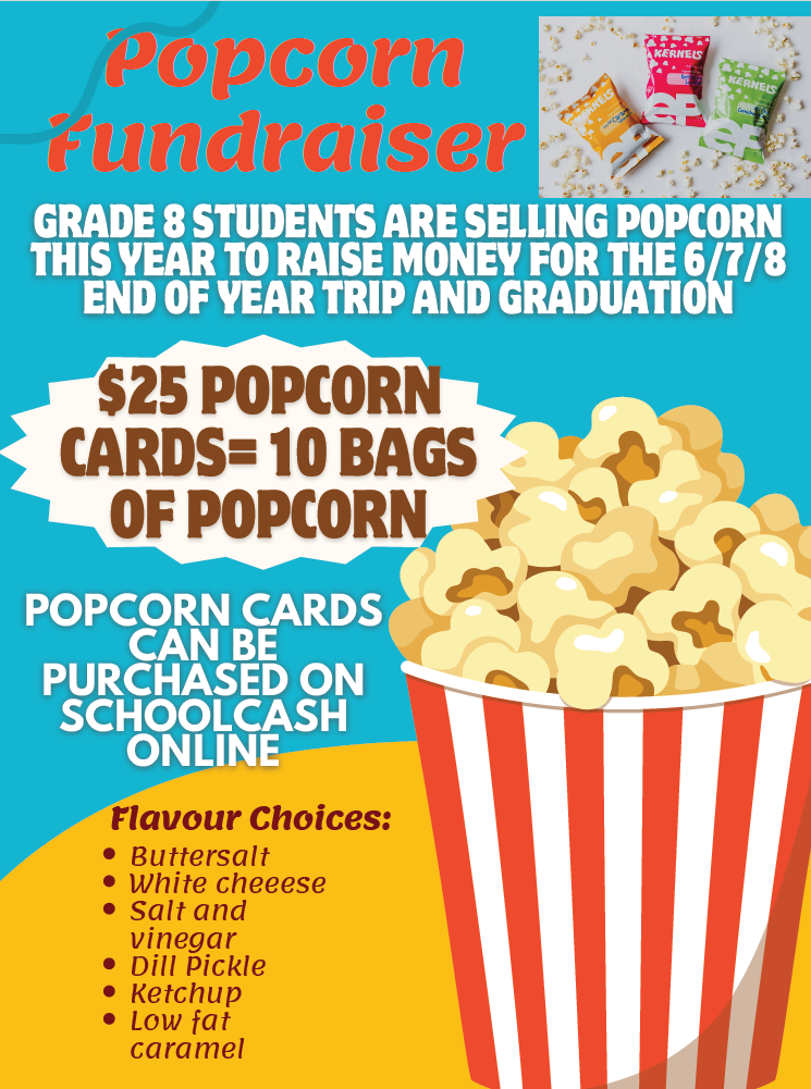 Popcorn Fundraiser
