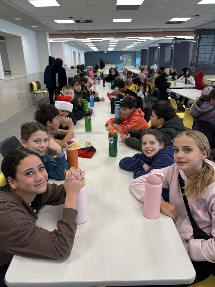 Checking out the Cafeteria 