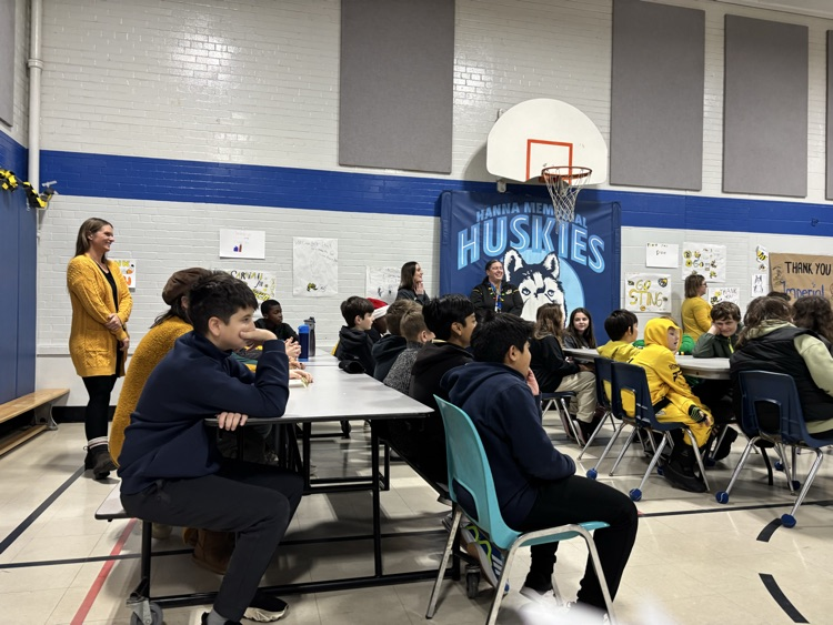 students at the Sting Breakfast 