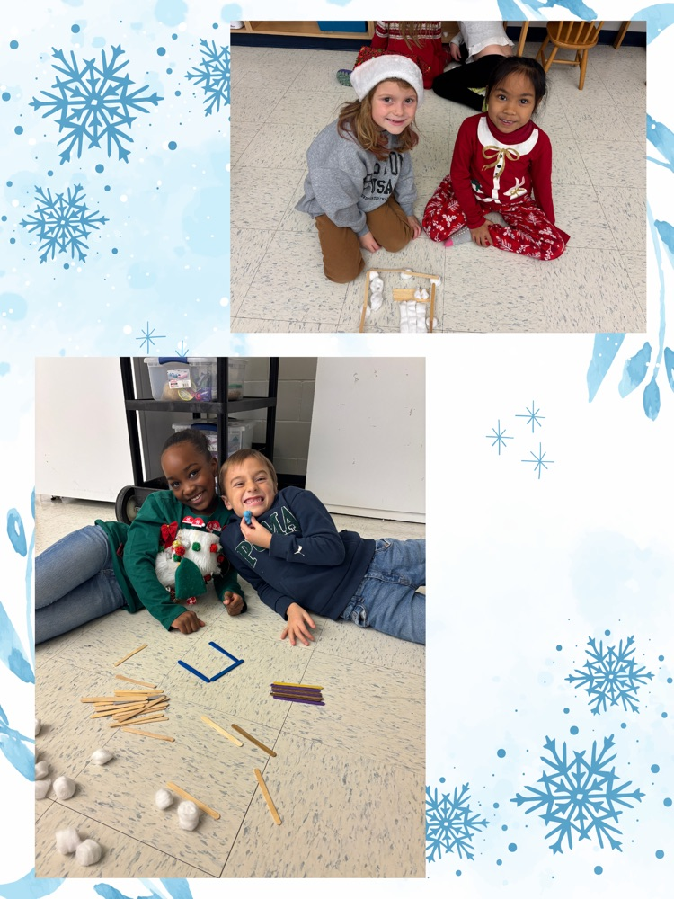 collage of students working on STEM activity