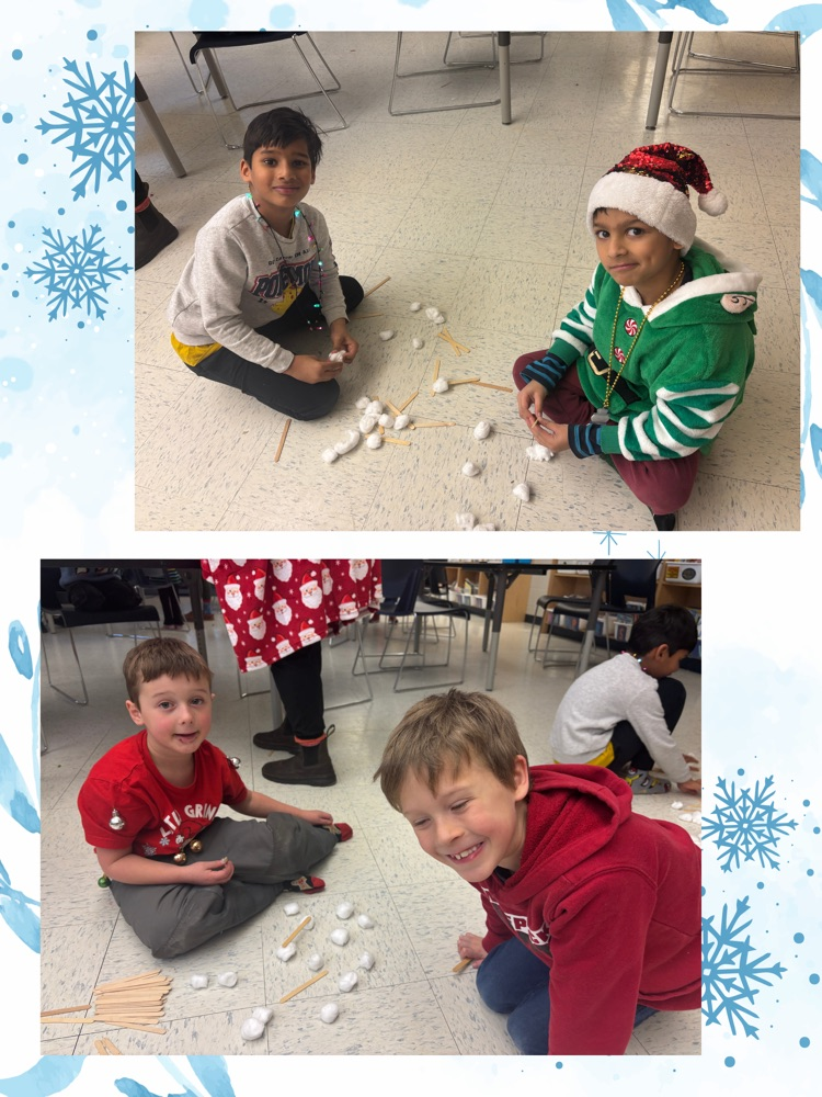 collage of students working on STEM activity