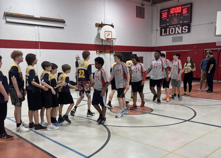 basketball player, shaking hands at the end of the game