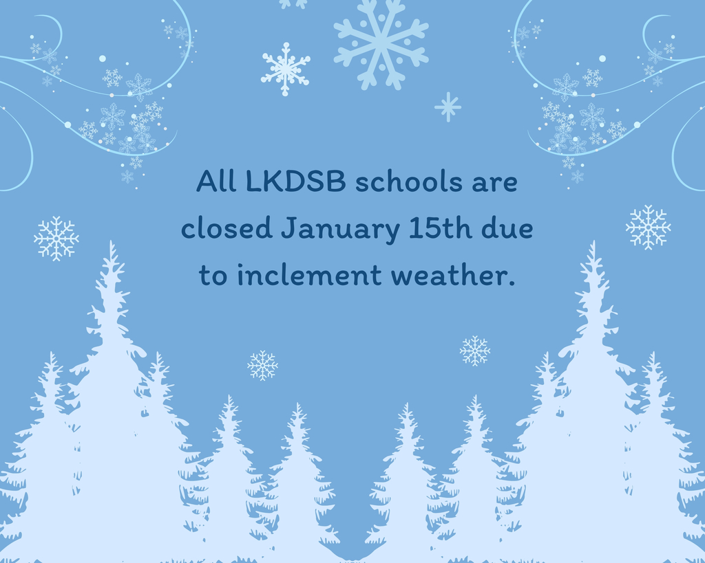 School closed due to weather January 15th 2025