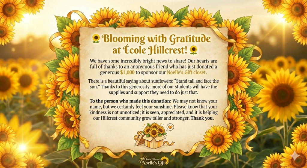 Noelle's Gift donation