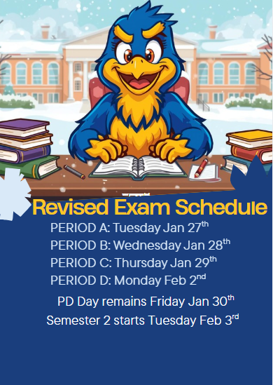 Revised schedule