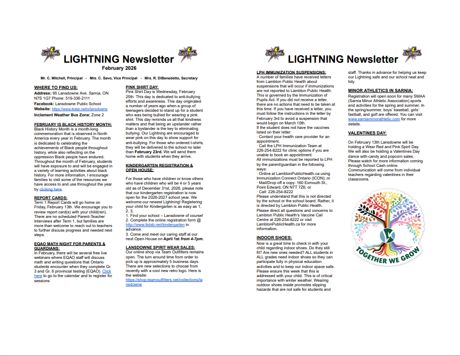 February Newsletter 2026