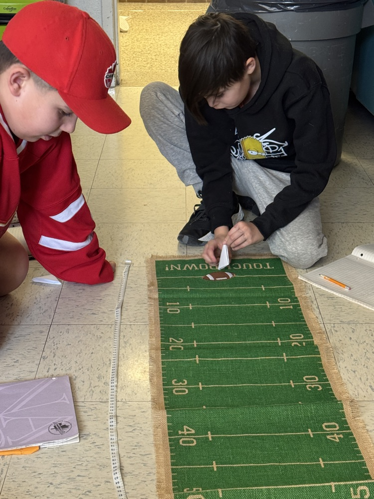 football yards mat testing distance of folded paper trajectory 
