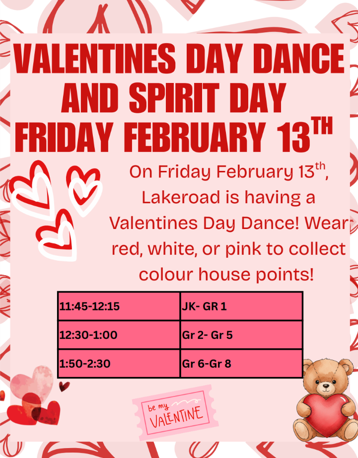 Valentines Day Spirit Day