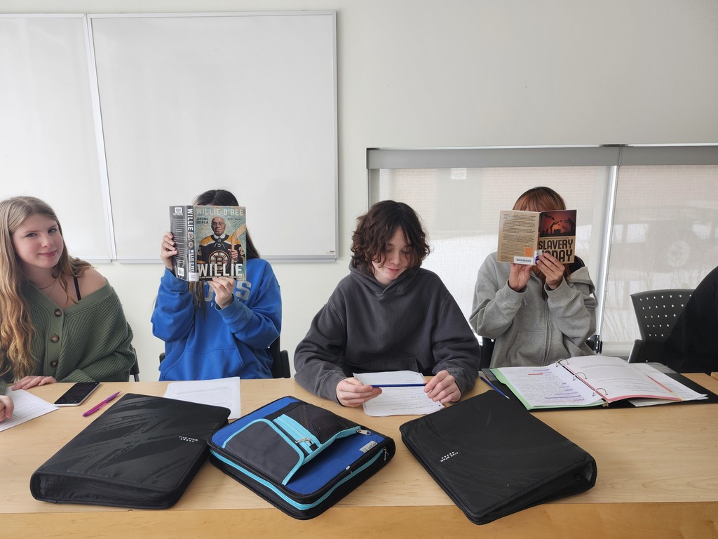 Topics selected by students for their inquiry project related to black history. 